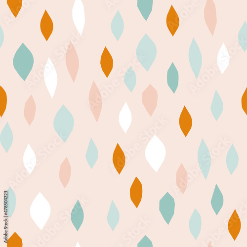 Cute abstract background in boho style. Children's pattern for clothes or wallpaper in the bedroom