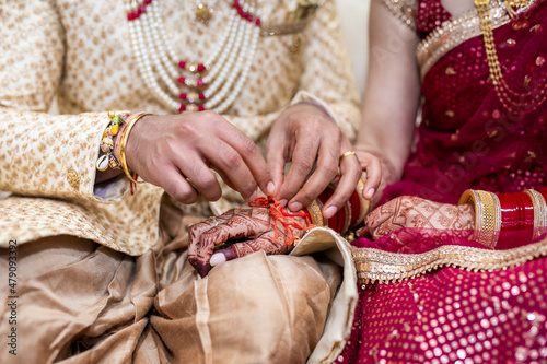 Indian post wedding pani varna and doli ceremony close ups