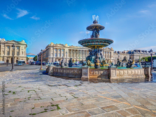 vue de la place de la Concorde à Paris