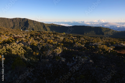 Ascension du Piton de la Fournaise sur l'île de la Réunion