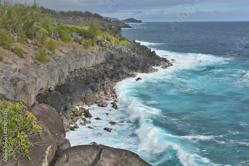 Wild coast. île de la Réunion, Océan Indien