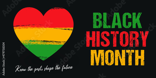 Black History Month, celebrating the black history 