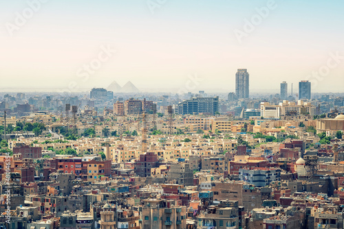 The city of Cairo in Egypt