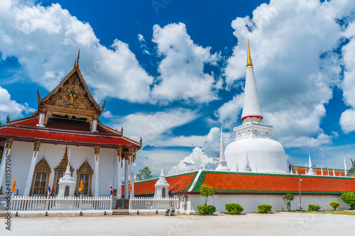 Wat Phra Mahathat Woramahawihan,the main temple in Nakhon Si Thammarat province.