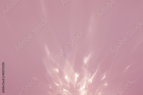 abstract pink background with crystal light
