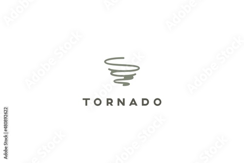 Template tornado logo design solutions