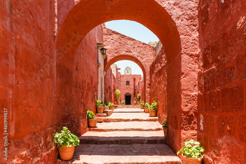 Monastery of Santa Catalina de Siena in Arequipa, Peru