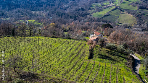 Taurasi, Avellino, Campania, Italy: panorama view of hills and mountains