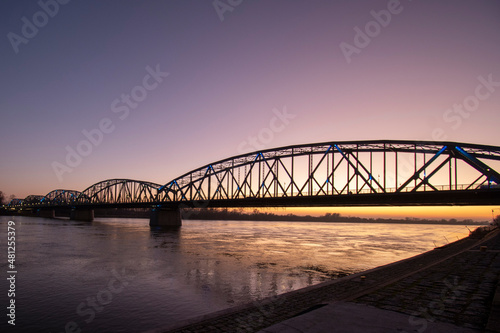 Krajobraz most drogowy Toruń