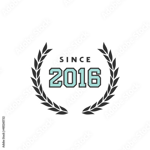 Since 2016 emblem