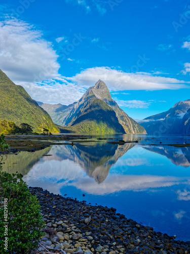 Milford Sound in Fiordland New Zealand