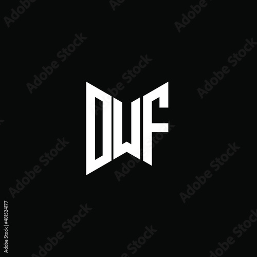 DUF letter logo creative design. DUF unique design