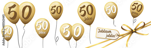 jubilee balloons 50 years