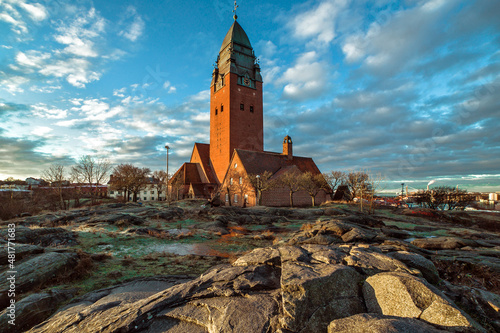 Masthugg Kirka lutheran protestant church Goteborg, Gothenburg, Sweden