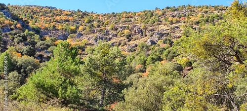 Landscape of the high peaks of the Sierra de Baza - Granada.