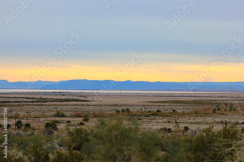 Vast Mojave Desert Landscape vista
