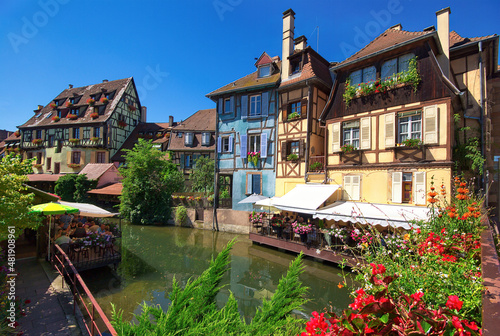 Petite Venise à Colmar , Alsace (Fr)