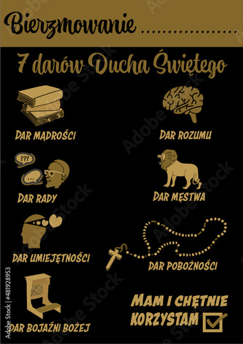 Duch Święty, siedem darów Ducha Świętego, bierzmowanie, sakrament