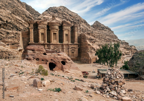 Ruins of the ancient city of Petra