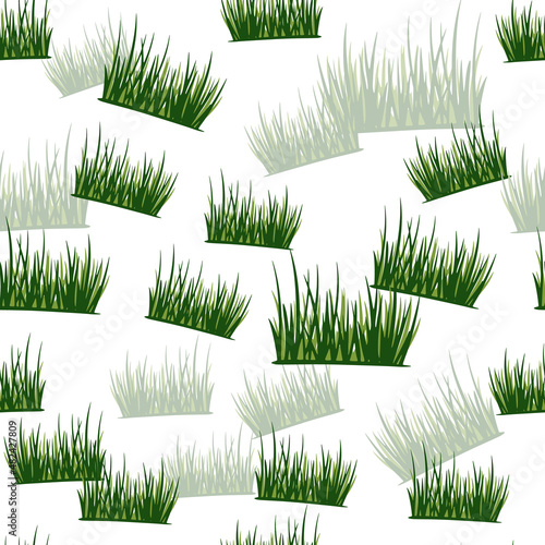 Grass seamless pattern. Background of lawn.