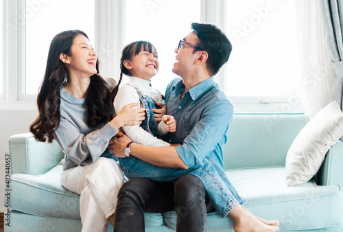 asian family pictures at home