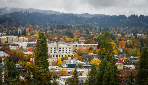 Eugene, Oregon in the fall