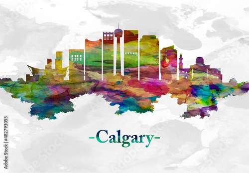 Calgary Canada skyline