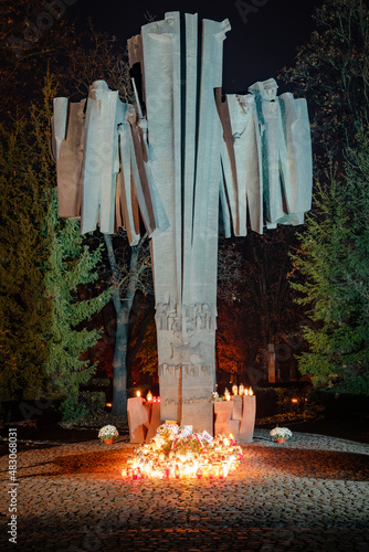 Święto zmarłych Cmentarz Rakowicki
