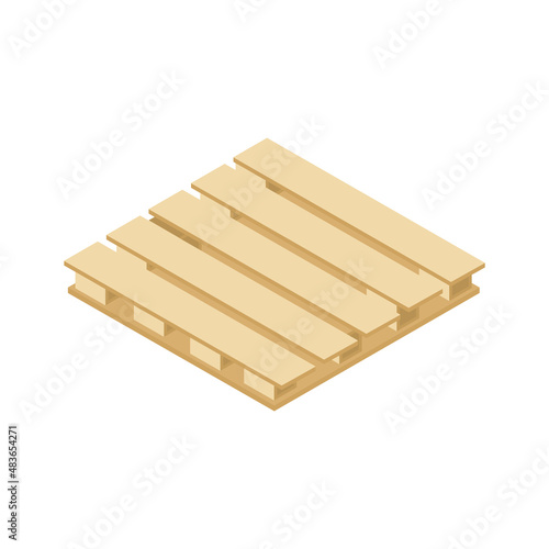 wooden stowage icon