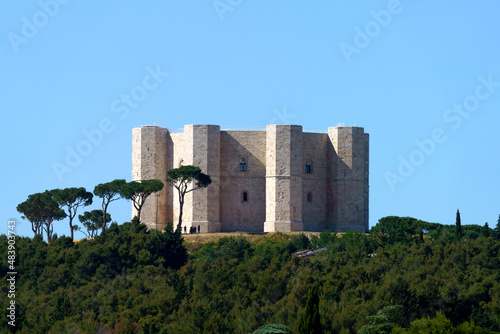 Castel del Monte, historic castle in Apulia, Italy