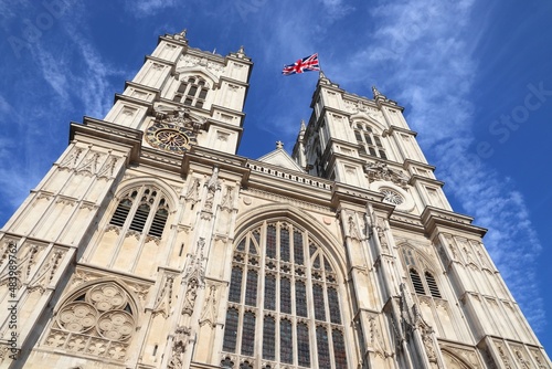 English landmarks - Westminster Abbey, London
