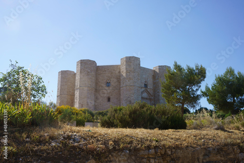 Castel del Monte, historic castle in Apulia, Italy