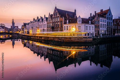 The city of Bruges, Belgium