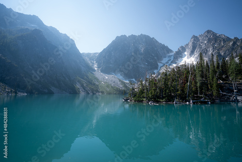 Turquoise Blue Colchuck Lake in the Enchantments