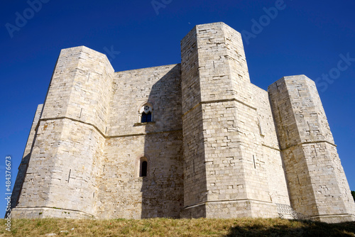 Castel del Monte, historic castle in Apulia, Italy