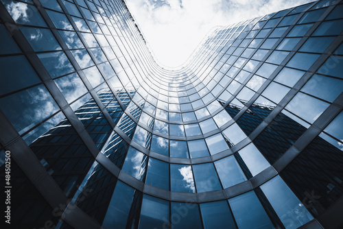 Modern high rising skyscraper - Filadelfie building, BB centrum, Prague, Czech Republic