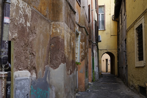 narrow street in the old town