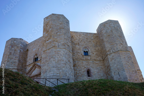 Castel del Monte, historic castle in Apulia, Italy