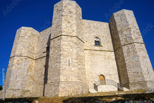 Castel del Monte, historic castle in Apulia, Italy