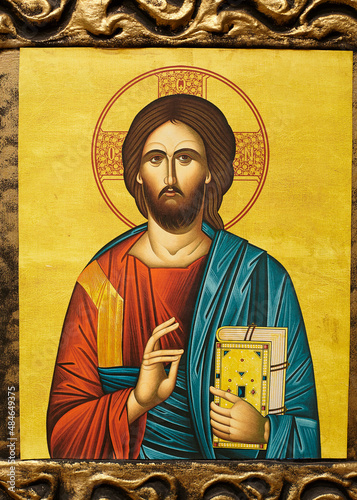 Jesus Christ orthodox byzantine icon