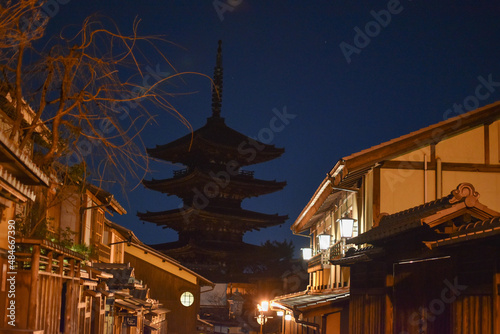 京都の夜の風景