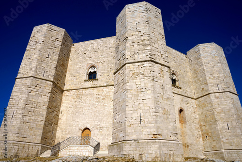 Castel del Monte, historic castle in Apulia, Italy