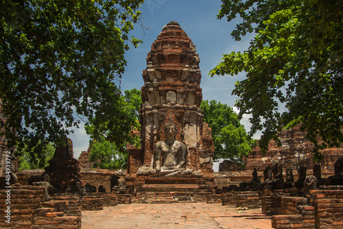 Escultura de Buda en Wat Maha Thata, Ayutthaya