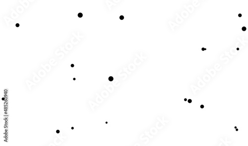 Random dots, circles. Dotted, speckles pattern. Pointillist, pointillism background. Stipple, stippling texture