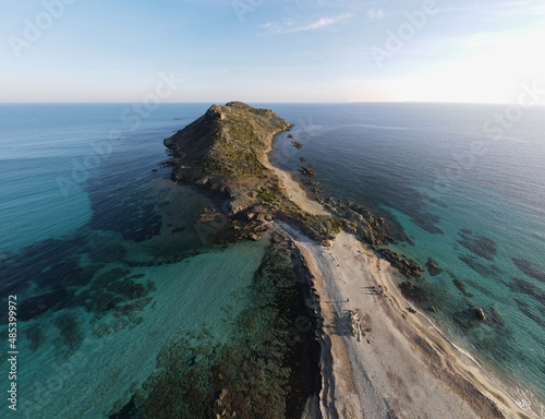 vue aérienne du Cap Taillat - Var France