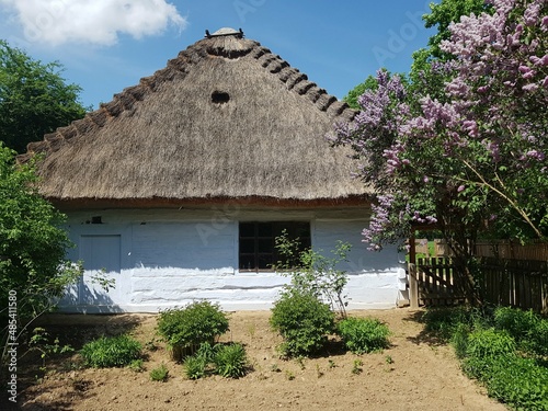 Old house and nature