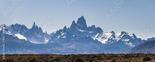 Mount Fitz Roy (aka Cerro Chalten or Cerro Fitz Roy), Chalten, Patagonia, Argentina, South America