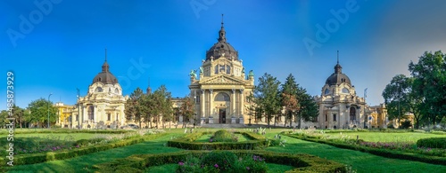 Szechenyi Bath in Budapest, Hungary