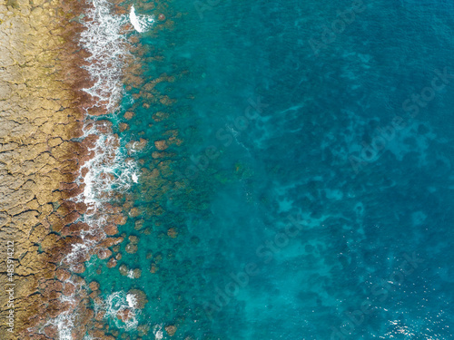 Taiwan - Chenggong's coast from drone view