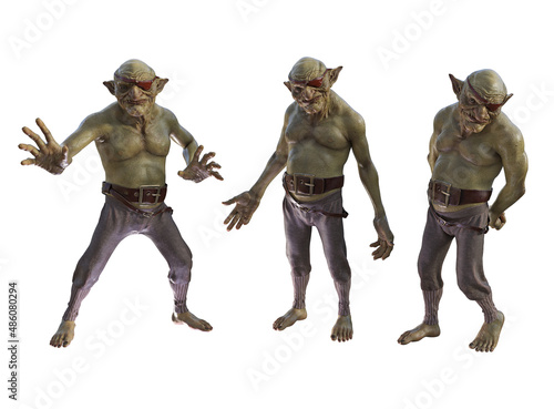 Pirate Goblin Pose set 3